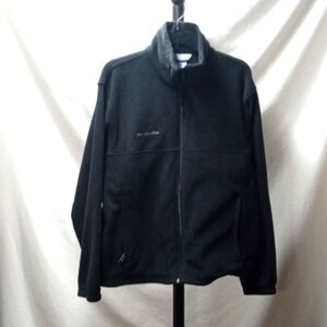 Columbia  Fleece Jacket, M, Black, Pre-owned